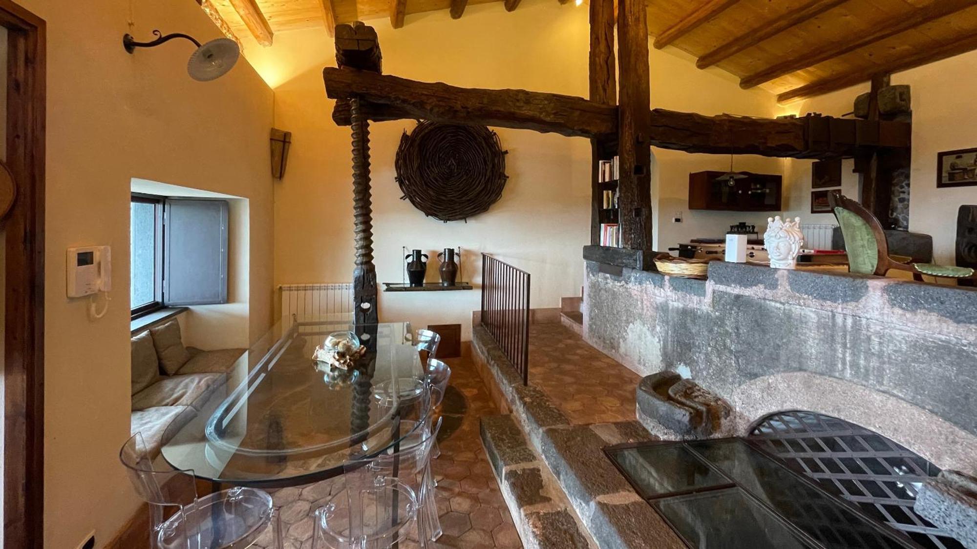 Il Palmento Dell'Etna Villa เตรคาสตาญิ ภายนอก รูปภาพ