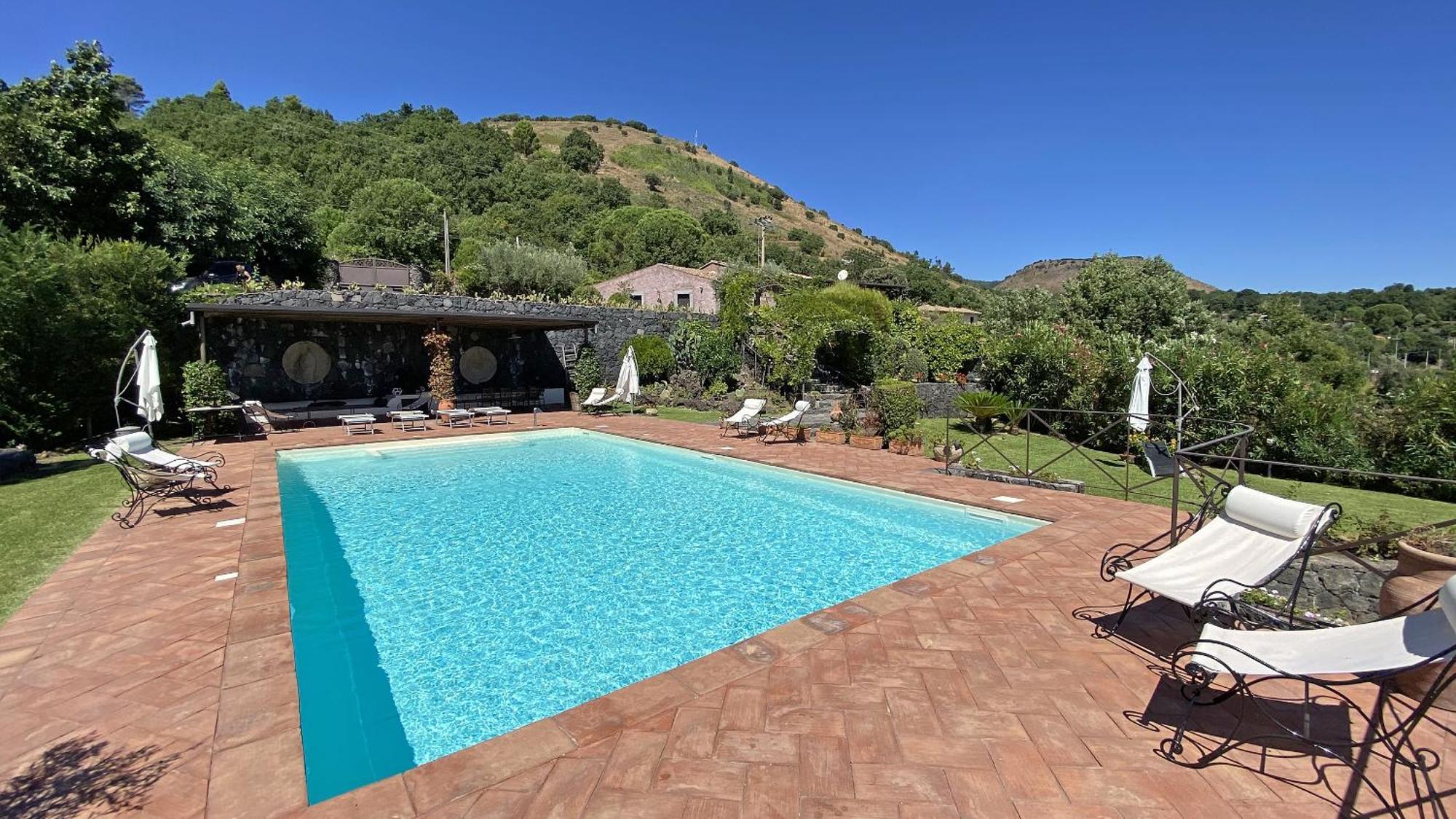 Il Palmento Dell'Etna Villa เตรคาสตาญิ ภายนอก รูปภาพ